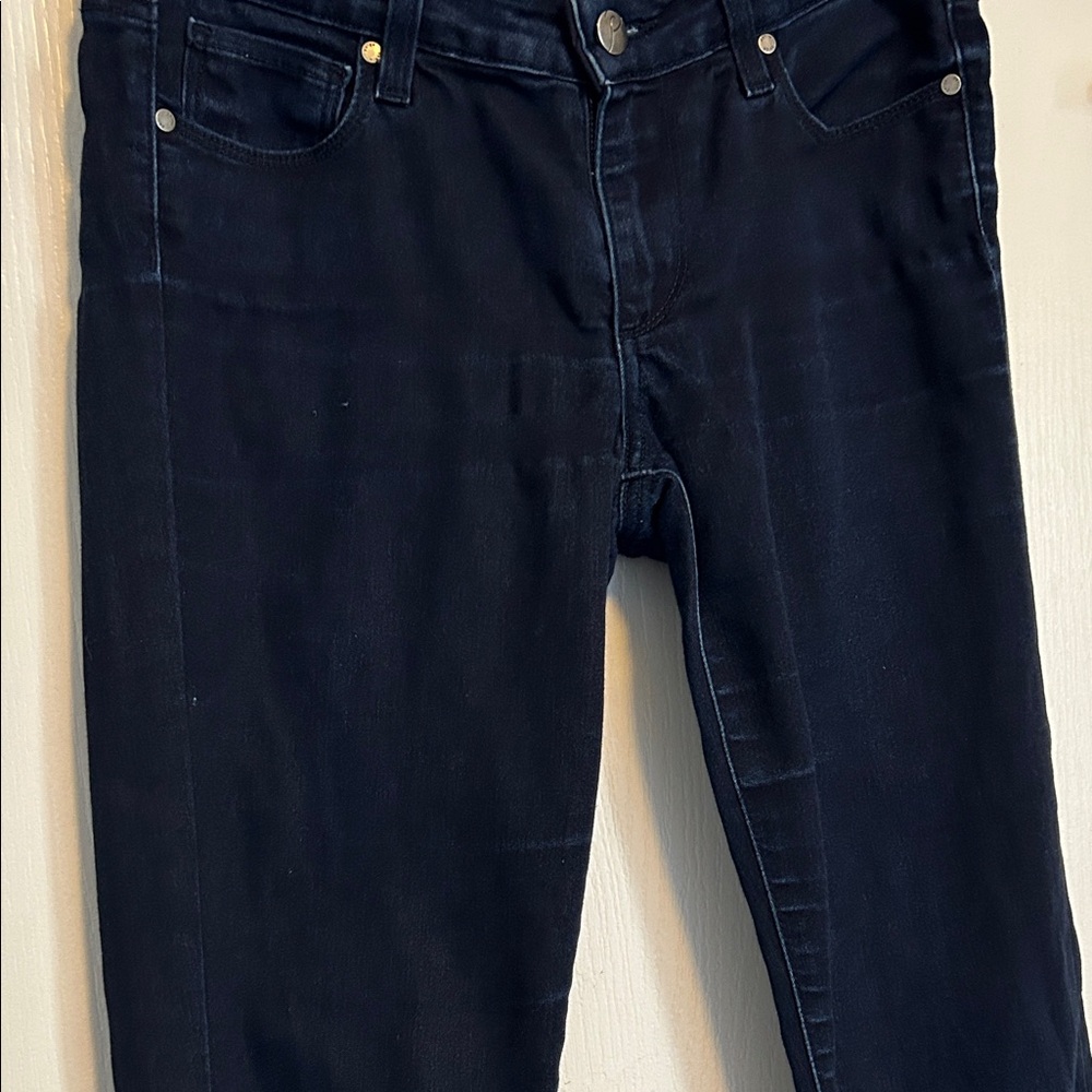 PAIGE Dark Indigo  Denim Peg Skinny jeans